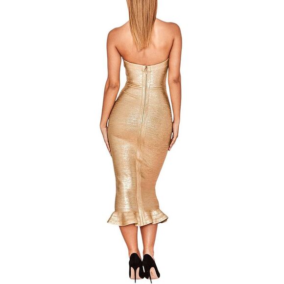 Amanda Royal Womens  Midi Dress - Picture 2 of 3